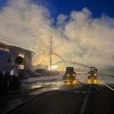 Les explosions ont eu lieu dans une station de gaz liquéfié à Crevedia.